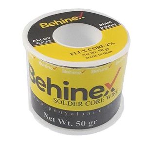 سیم لحیم 0.8 میلی متر 50 گرمی Behinex