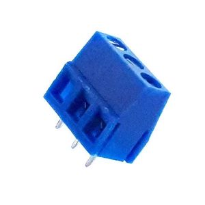 ترمینال 3 پین KF128 آبی