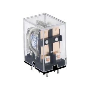 رله 220 ولت دو کنتاکت 10 آمپر پایه سوزنی JQX-13F-220VAC
