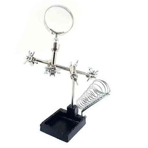 گیره مونتاژ با جای هویه و ذره بین 50mm