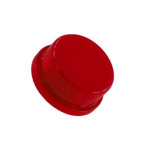 سر کلید گرد قرمز مناسب تک سوئیچ OMRON 12*12