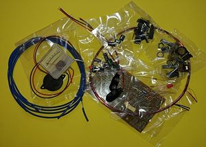 کیت فلزیاب آموزشی VLF با 6 آی سی مدل MK-F2
