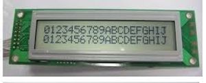LCD کاراکتری 2×20 بدون بک لایت