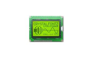 نمایشگر GLCD 64*128 گرافیکی بک لایت سبز با درایور KS108 فریم بزرگ