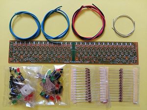 کیت صوت سنج استریو با بیست و شش دیود نورانی (26LED )