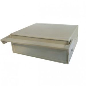 جعبه پلاستیکی سیگنال ژنراتور سفید 19x17x7 سانتی متر