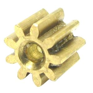 چرخدنده 9 دنده مدول 0.6 سوراخ 1.8 پهنای 6