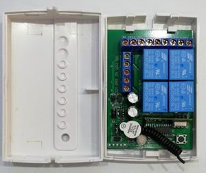 گیرنده چهار کانال 12 و 24 ولت  315MHZ
