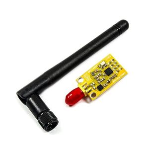 ماژول فرستنده و گیرنده رادیویی بی سیم NRF24L01+PA+LNA با برد 1800 متر به همراه آنتن
