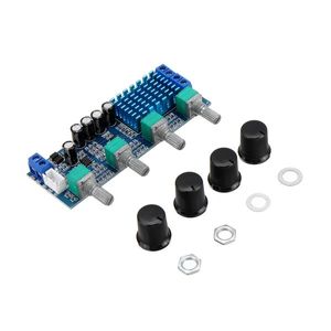 ماژول آمپلی فایر 2x80W وات دو کانال استریو چهار ولوم مدل XH-M577