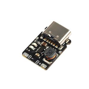 ماژول شارژ باتری لیتیومی 1.2 آمپر با رابط USB TYPE C و نشانگر ال ای دی