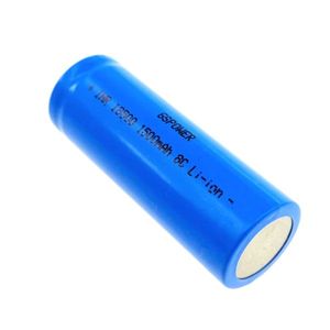 باتری لیتیوم یون 18500 تک سلول 3.7 ولت 1500mAH 8C