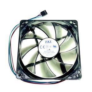 فن 12 ولت 220 میلی آمپر شیشه ای مشکی 12*12*2.5