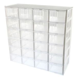 جعبه 24 خانه B6 سفید 6X4