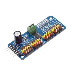 درایور سروو موتور PCA9685 & I2C