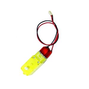 گیربکس زرد تک شفت با موتور کانکتور دار 1A120 80RPM
