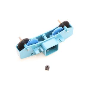 گیربکس پلاستیکی دو شفت (دو طرفه) 9 دنده بدون موتور