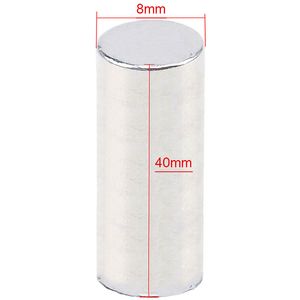آهنربا گرد نئودیمیوم ND 8*40 گرید 35