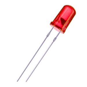 ال‌اى‌دى شفاف قرمز 5 میلی متر LED 5mm Red