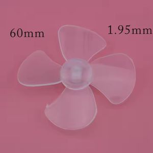 پره و ملخ 4 پر 60mm مرغوب شفاف