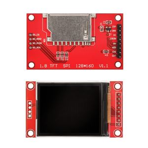 نمایشگر LCD TFT 1.8 inch رنگی آردوینو با درایور ST7735 و رابط SPI