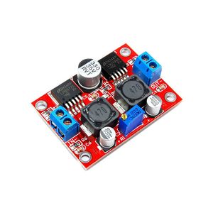 ماژول مبدل DC-DC کاهنده و افزاینده LM2596-LM2577 با امکان کنترل جریان خروجی