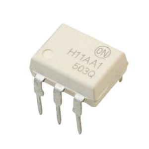 تراشه اپتوکوپلر H11AA1 پکیج DIP-6