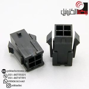 کانکتور micro atx نری بین راهی 4 پین (mini fit (2*2