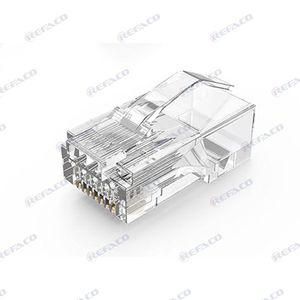 سرسوکت شبکه ITEX UTP CAT6 MODULAR PLUG PASS THROUGH IT8P8C-1U-PT