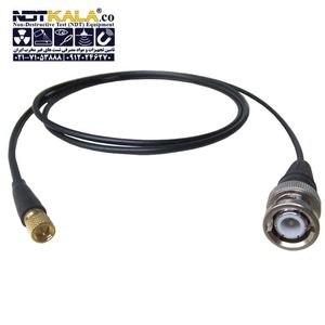 کابل دستگاه تست التراسونیک UT داپلر MICRODOT به BNC