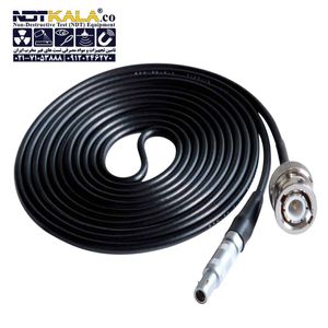 کابل دستگاه التراسونیک UT داپلر BNC به LEMO-00
