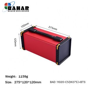 BAD 11020-C5(W275)+BTS جعبه آلومینیومی با پانل پلاستیکی