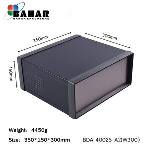 BDA 40025-A2 W300 جعبه فلزی با پانل آلومنیوم ماژول