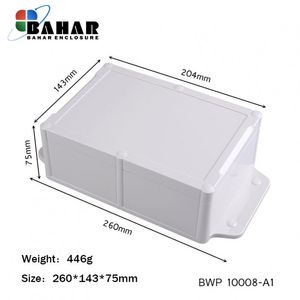 BWP 10008-A1 جعبه پلاستیکی ضد آب گوشواره دار