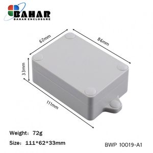 BWP 10019-A1 جعبه پلاستیکی ضد آب گوشواره دار