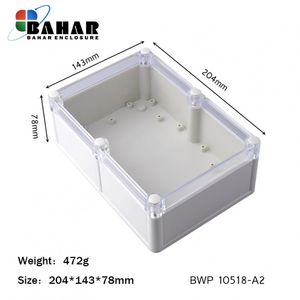 BWP 10518-A2 جعبه تمام پلاستیکی ضدآب