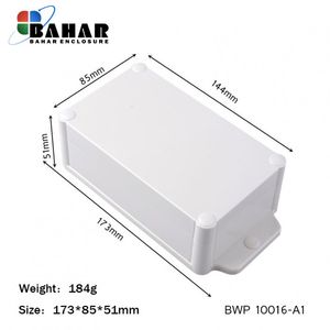 BWP 10016-A1 جعبه پلاستیکی ضد آب گوشواره دار
