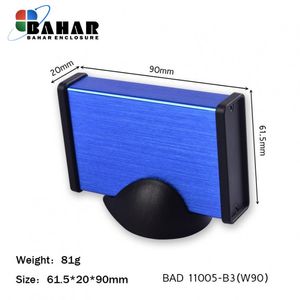 BAD 11005-B3(W90) جعبه آلومینیومی اکسترود پانل پلاستیکی