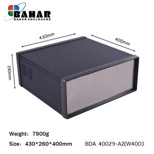 BDA 40029-A2 W400 جعبه فلزی با پانل آلومنیوم ماژول