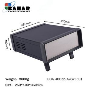 BDA 40022-A2 W350 جعبه فلزی با پانل آلومنیوم ماژول