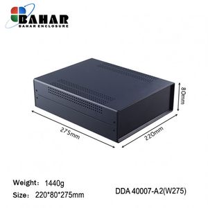 BDA 40007-A2 W275 جعبه فلزی با پانل پلاستیکی
