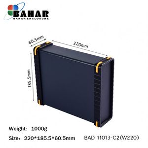 BAD 11013 C2-W220 جعبه آلومینیومی با پانل پلاستیکی