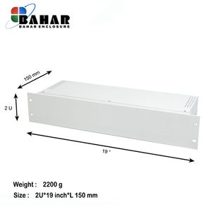 BMR 2U-A1-L150 رک مونت 19 اینچ استاندارد