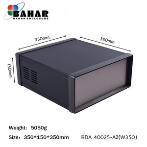BDA 40025-A2 W350 جعبه فلزی با پانل آلومنیوم ماژول