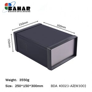 BDA 40023-A2 W300 جعبه فلزی با پانل آلومنیوم ماژول