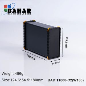 BAD 11008 C2-W180  جعبه آلومینیومی اکسترود پانل پلاستیکی
