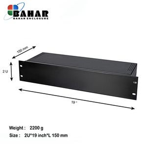 BMR 2U-A2-L150 رک مونت 19 اینچ استاندارد
