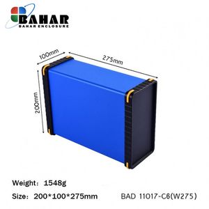 BAD 11017-C6(W275) جعبه آلومینیومی با پانل پلاستیکی