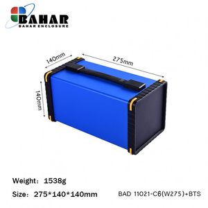 BAD 11021-C6(W275)+BTS جعبه آلومینیومی با پانل پلاستیکی