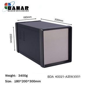 BDA 40021-A2 W300 جعبه فلزی با پانل آلومنیوم ماژول
